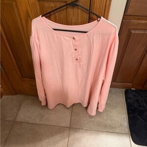 Pink Long Sleeve Shirt